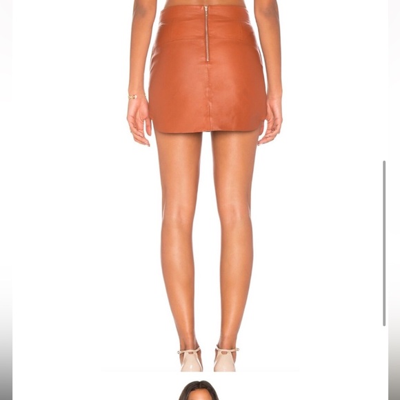 Karina Grimaldi ‘Jacob’ Leather Skirt - Picture 4 of 5